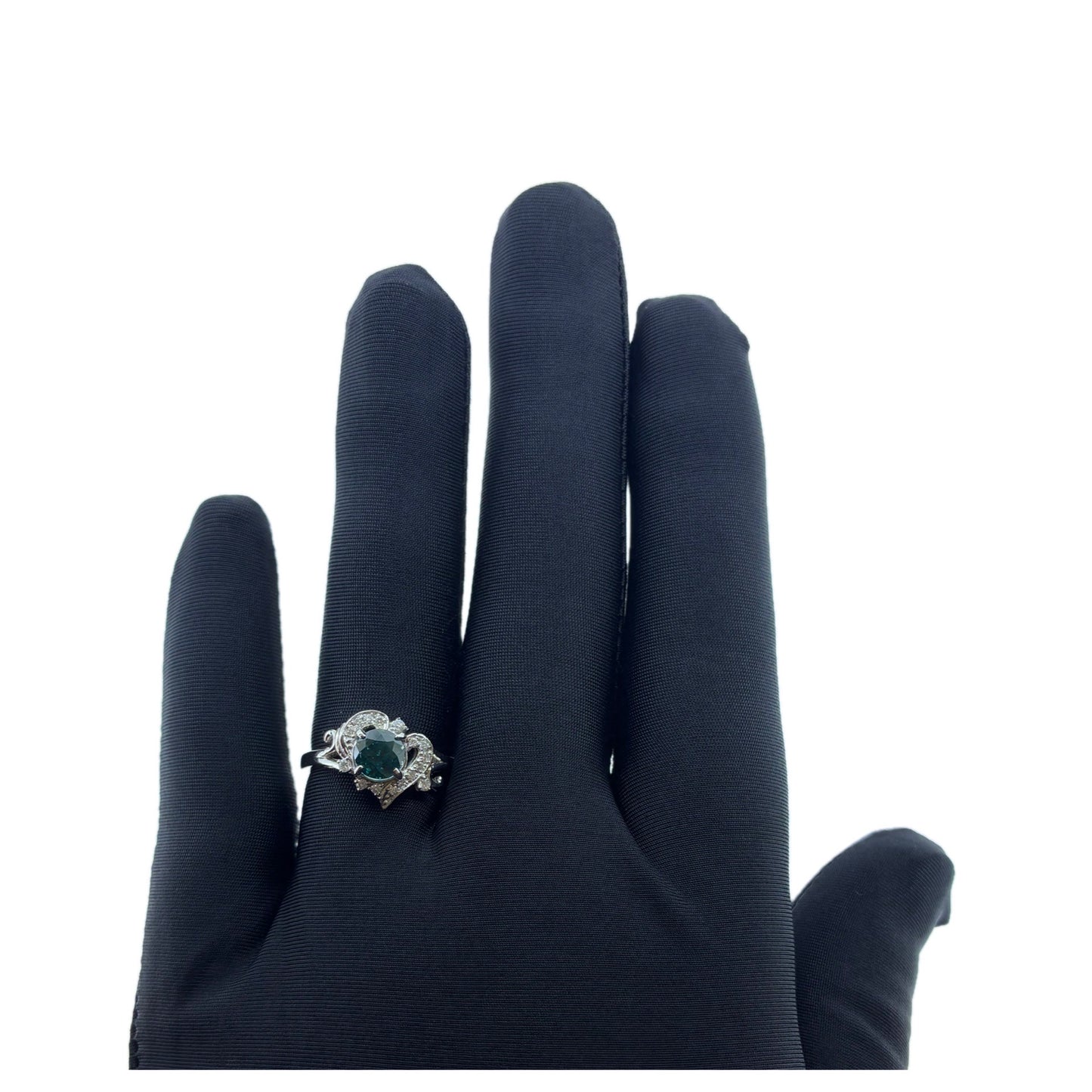 ラタナキリブルージルコン トップカラー2.08ct Pt900リング