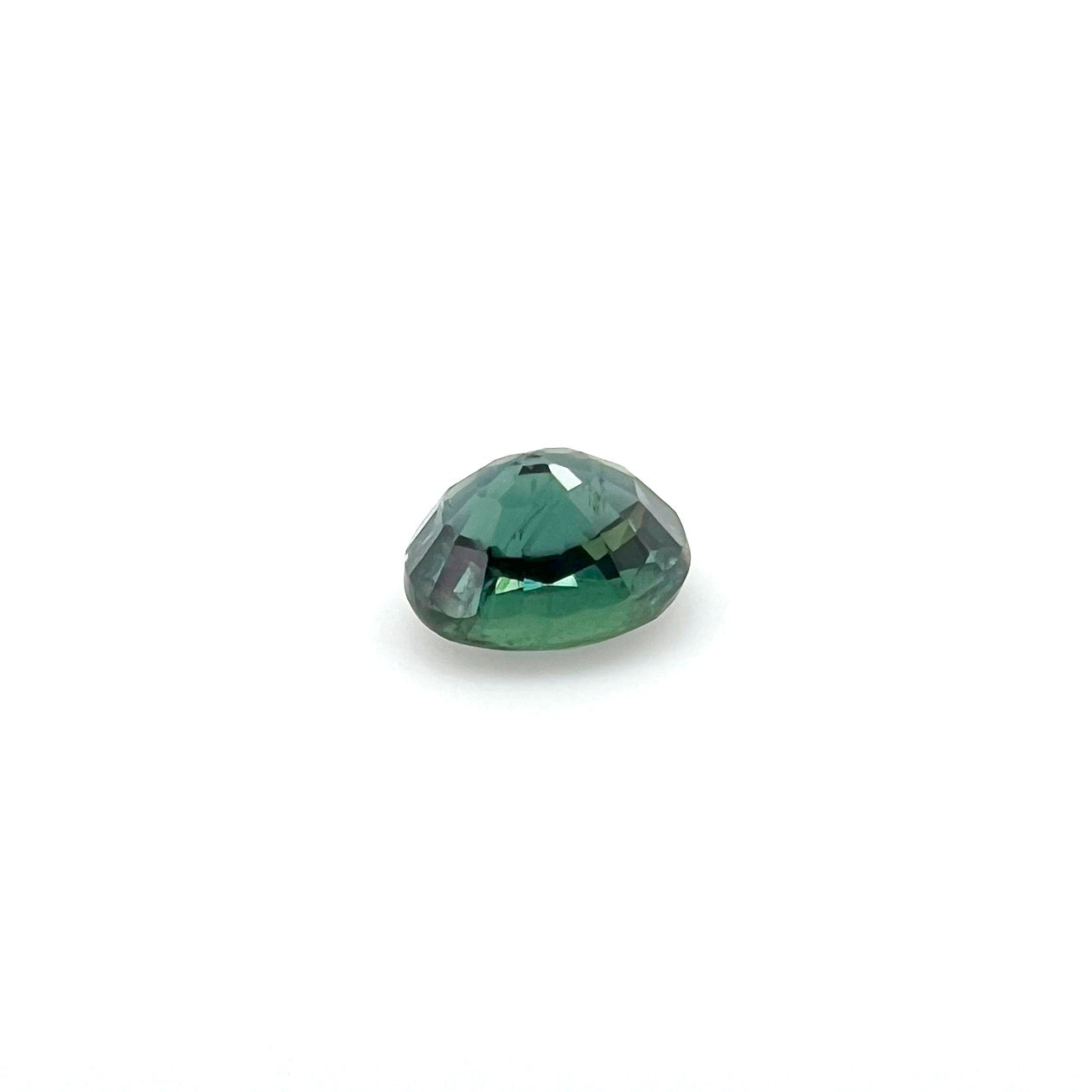 非加熱ブルーグリーンサファイア 0.685ct
