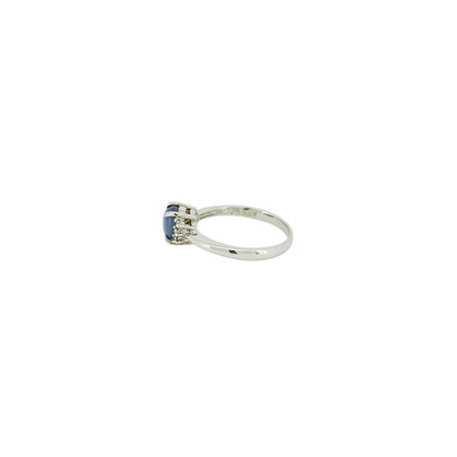 ミャンマー産スターサファイア1.21ct Pt900リング