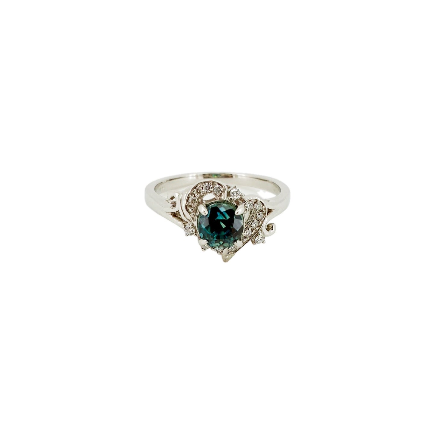 ラタナキリブルージルコン トップカラー2.08ct Pt900リング