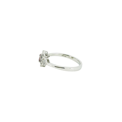 FANCY INTENSE PINK DIAMOND 0.092ct Pt900リング