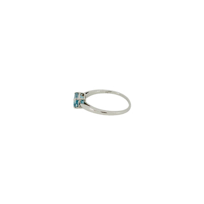 ラタナキリ産ブルージルコン 1.55ct Pt900リング