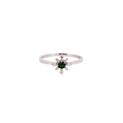 スワート産エメラルド 0.14ct Pt900リング