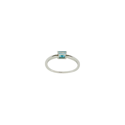 ラタナキリ産ブルージルコン 1.55ct Pt900リング