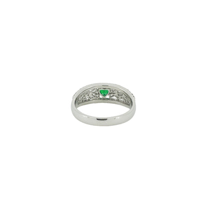 スワート産エメラルド 0.23ct Pt900リング
