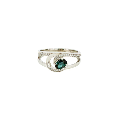 Pt900 アレキサンドライトリング 0.44ct