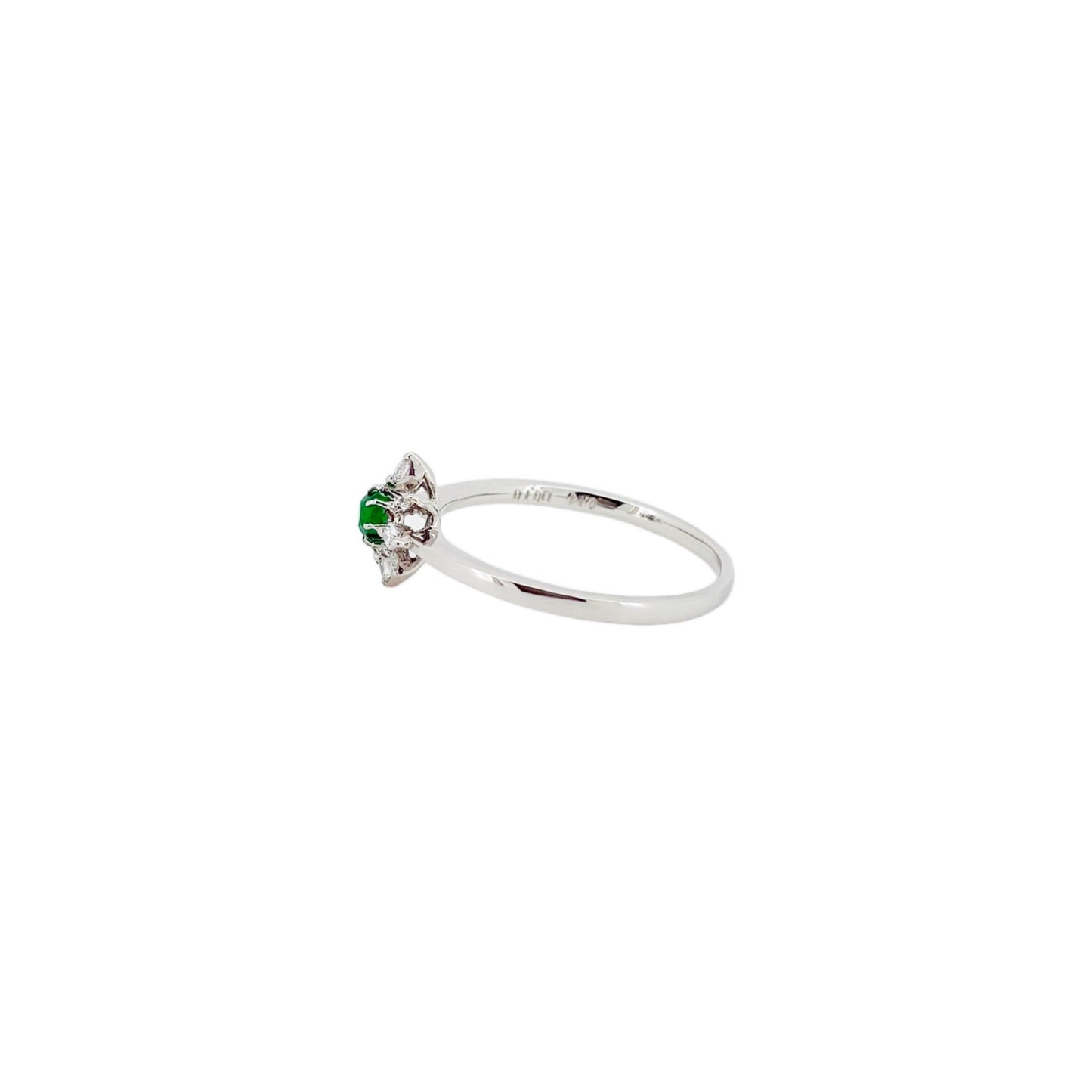 スワート産エメラルド 0.14ct Pt900リング