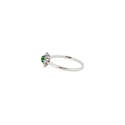 スワート産エメラルド 0.14ct Pt900リング
