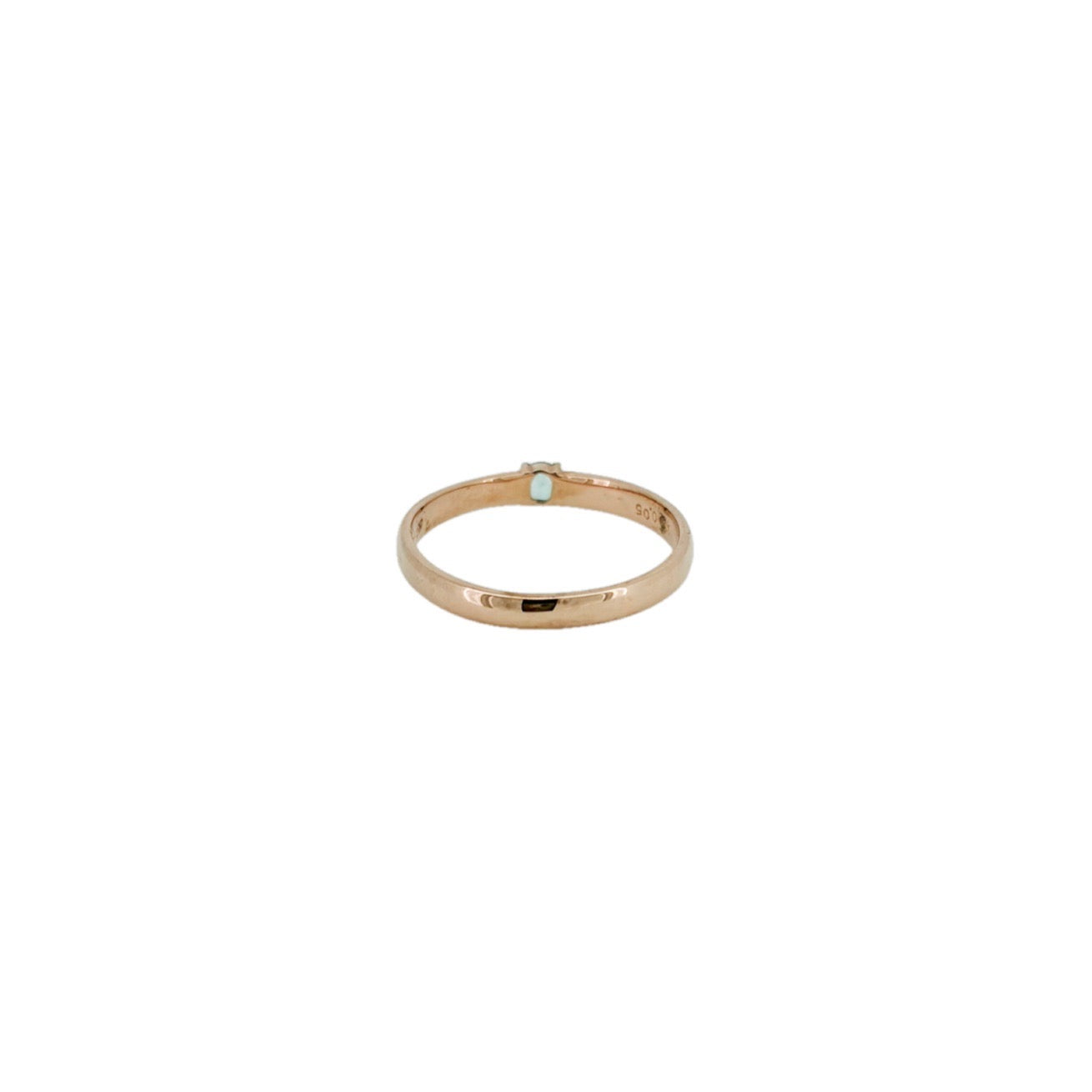 ブラジル産パライバトルマリン0.10ct Pt900リング