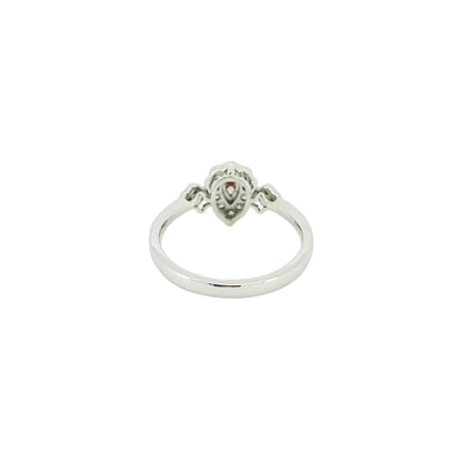 FANCY INTENSE PINK DIAMOND 0.092ct Pt900リング