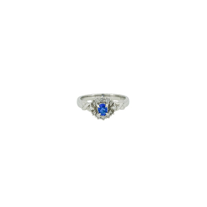 ドイツ産アウイナイト0.14ct Pt900リング