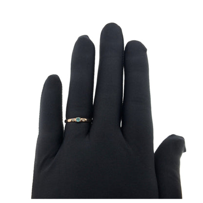 ブラジル産パライバトルマリン0.10ct Pt900リング