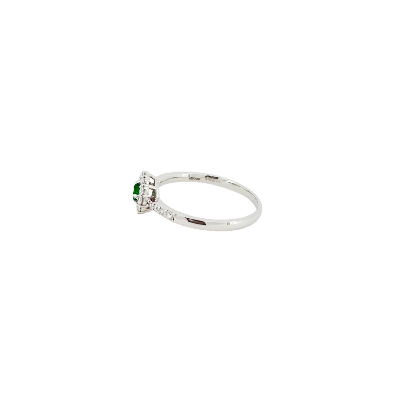 スワート産エメラルド 0.09ct Pt900リング