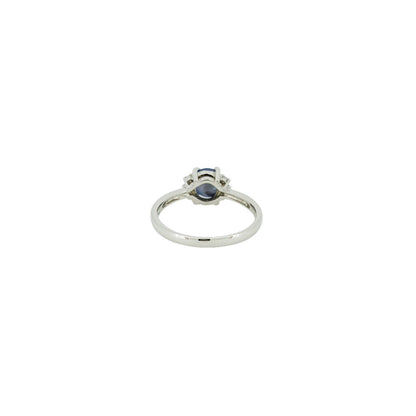 ミャンマー産スターサファイア1.21ct Pt900リング