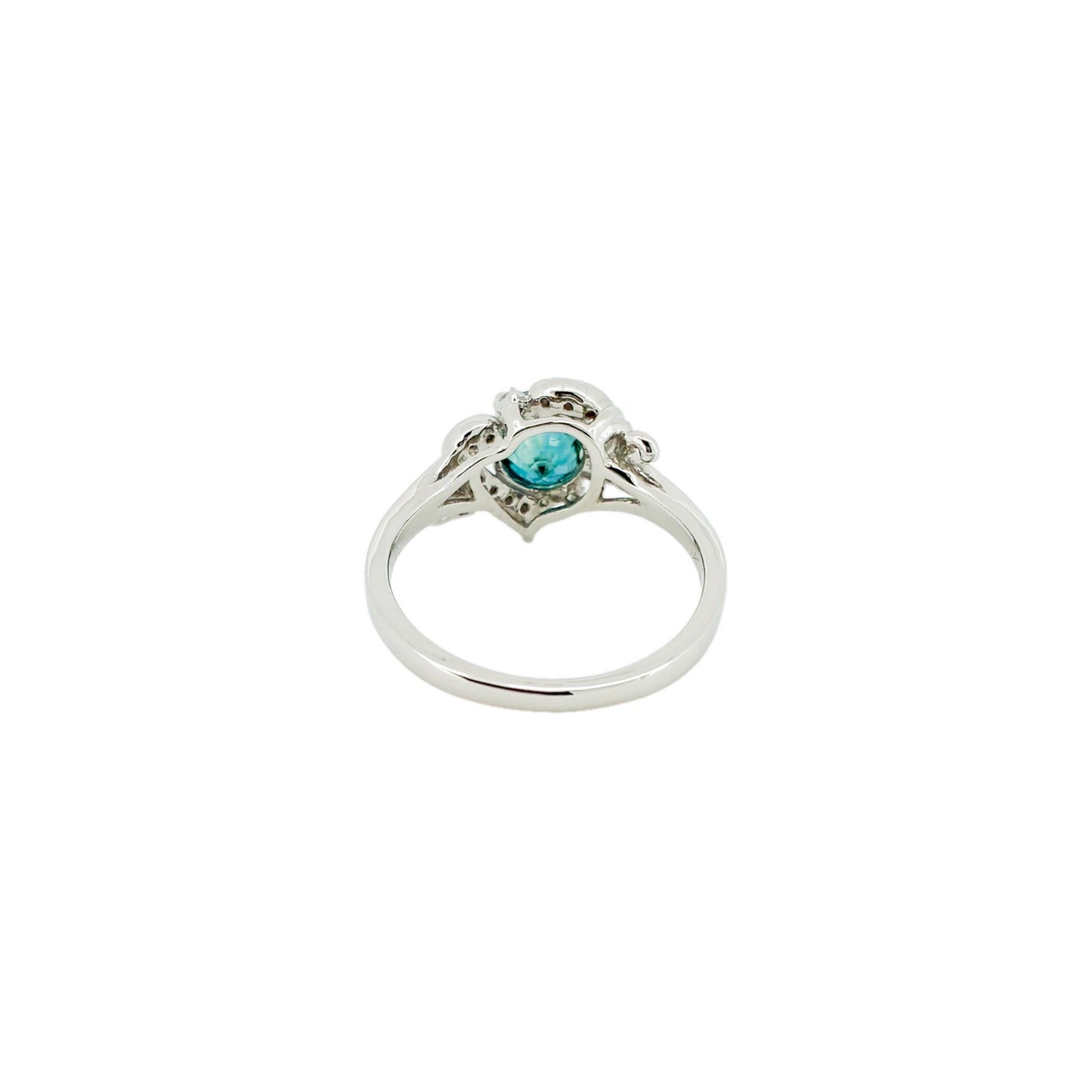 ラタナキリブルージルコン トップカラー2.08ct Pt900リング
