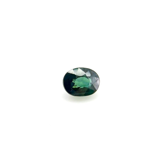 非加熱ブルーグリーンサファイア 0.645ct
